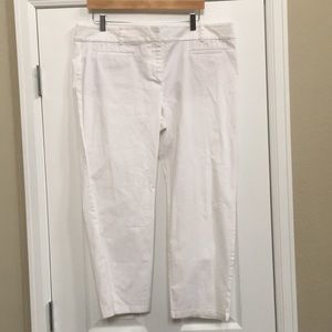 ANN TALOR White capris
